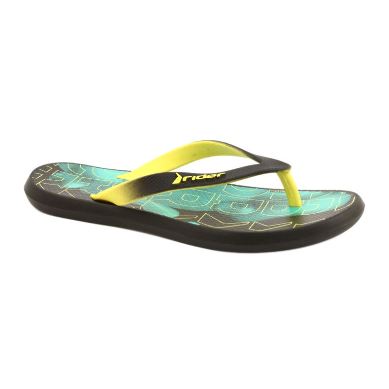 Boys flip flops 83062 azure-black rider