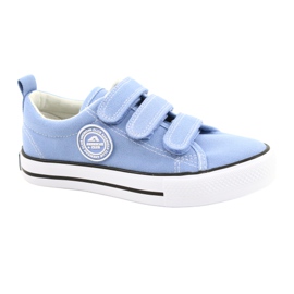 Sneakers American Club blue LH63 / 21 velcro shoes Sneakers American Club blue LH63 / 21 velcro shoes