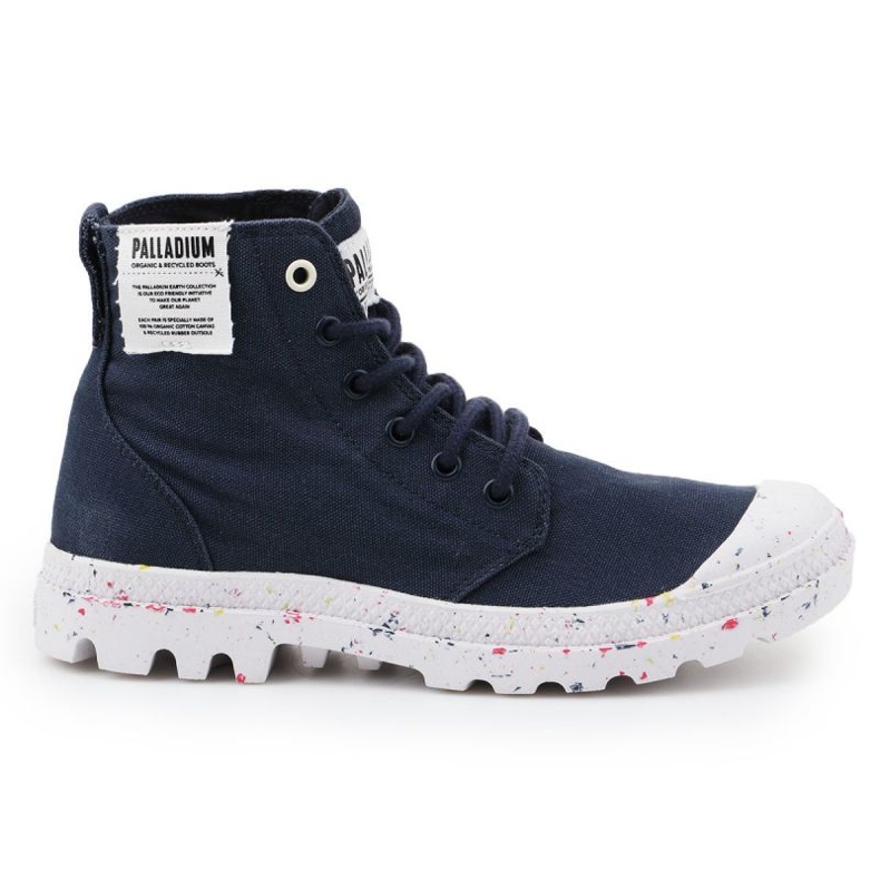Palladium Hi Organic Mood W 96199-458 shoes blue Palladium Hi Organic Mood W 96199-458 shoes blue
