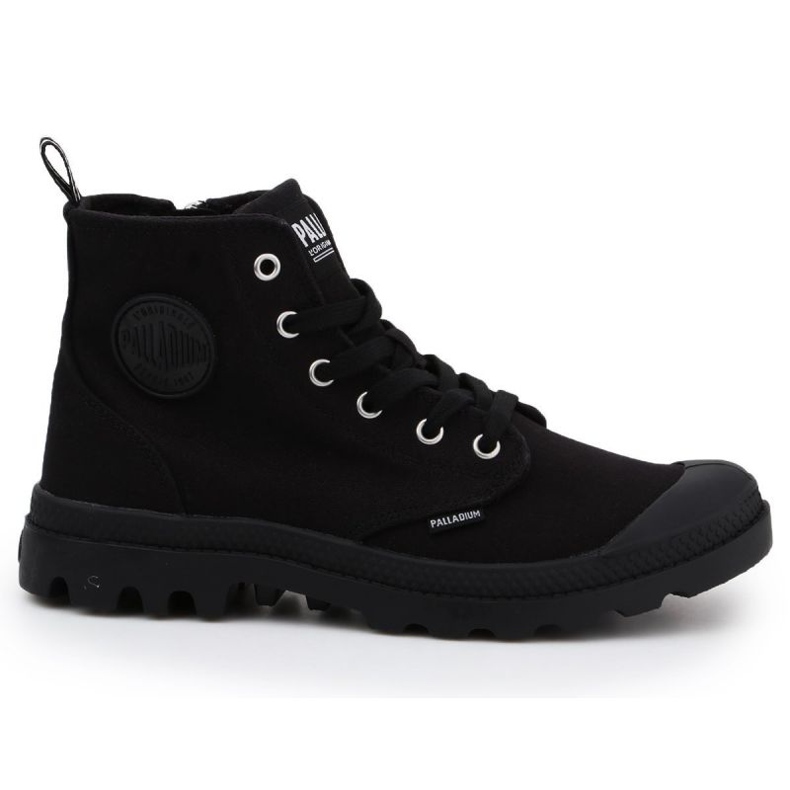 Palladium Pampa Hi Zip 76694-008-M black Palladium Pampa Hi Zip 76694-008-M black