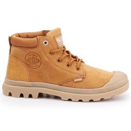 Palladium Pampa Lo Cuff Lea W 95561-717-M shoes brown Palladium Pampa Lo Cuff Lea W 95561-717-M shoes brown