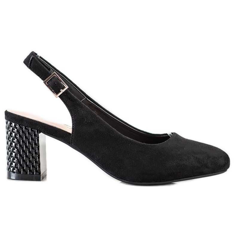 Pumps With Decorative Heel Sergio Leone black