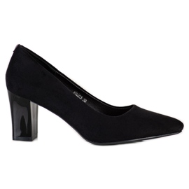 Sergio Leone Black Women's Pumps On A High Heel