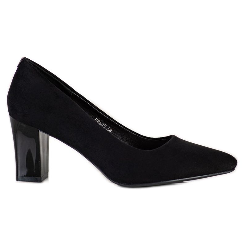 Sergio Leone Black Women's Pumps On A High Heel