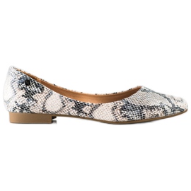 Snake Print Sergio Leone ballerinas multicolored