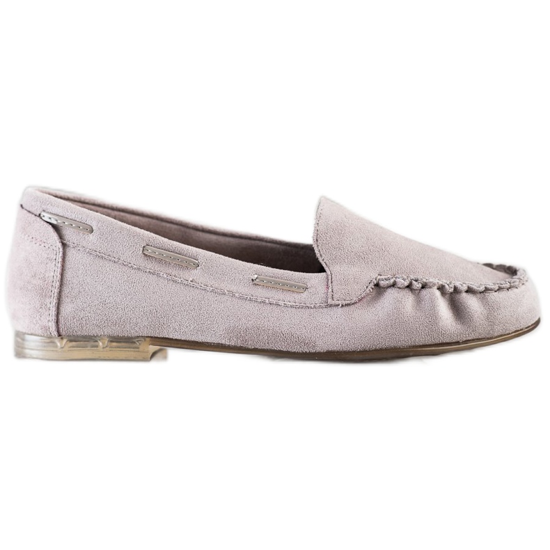 Gray loafers by Sergio Leone beige