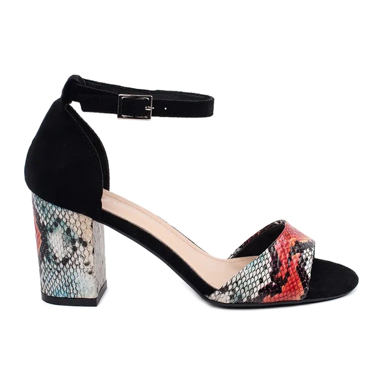 Stylish Sandals Sergio Leone black