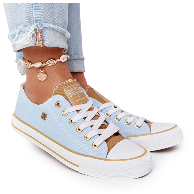 Classic Women's Sneakers Big Star HH274457 Blue