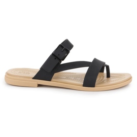 Crocs Tulum Toe Post Sandal W 206108-00W black Crocs Tulum Toe Post Sandal W 206108-00W black