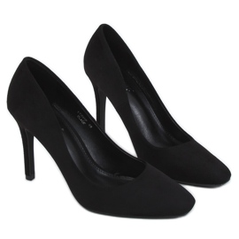 Black women's high heels LE080P Black