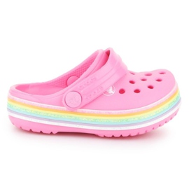 Crocs crocband rainbow hot sale
