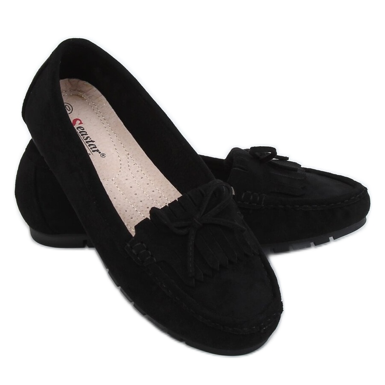 Black Women's loafers GS11P Black