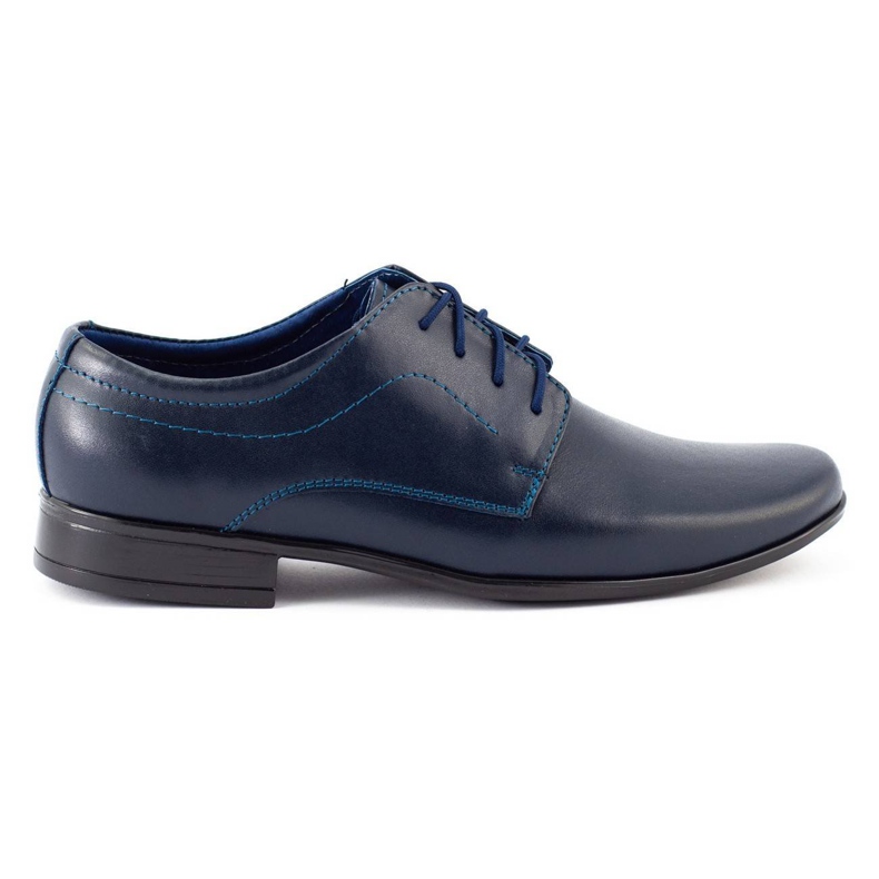 Lukas Children's formal communion shoes J1 navy blue