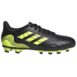 Adidas Copa Sense.4 FxG Junior FX1965 football boots black black Adidas Copa Sense.4 FxG Junior FX1965 football boots black black