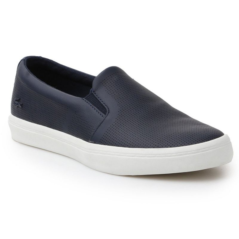 Lacoste Gazon Slip On 116 1 Caw W 7-31CAW0116003 navy blue