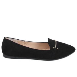 Moccasins almonds black 3C-6 Black Moccasins almonds black 3C-6 Black