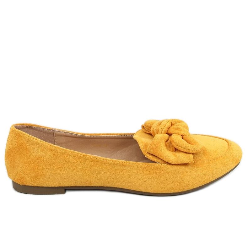 Women's loafers honey 9086 Yellow