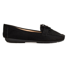 Best Shoes Casual Suede Loafers black
