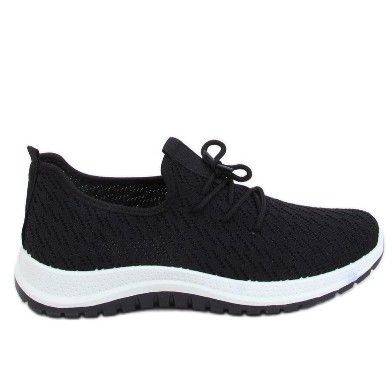 Black BL1817-SP Black socks sports shoes