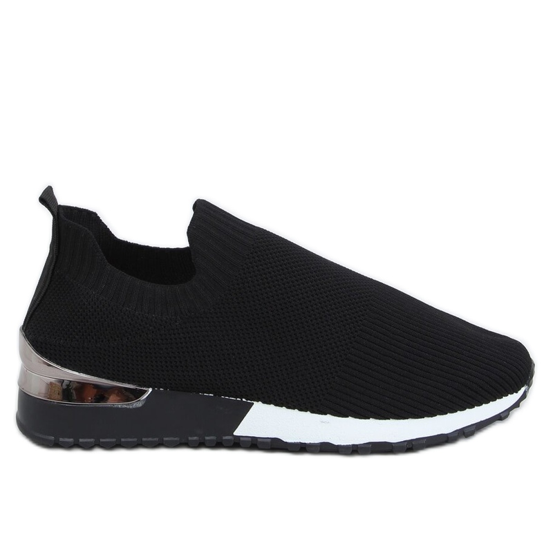 Black LDH006 Black socks sports shoes