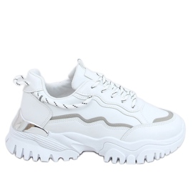 White 9933 White sports shoes