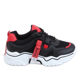 Black FF-8 Black sports shoes Black FF-8 Black sports shoes
