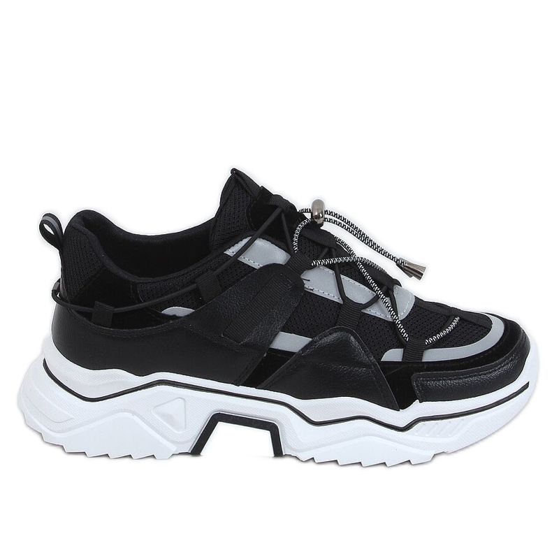 Black TS-508 Black sports shoes Black TS-508 Black sports shoes