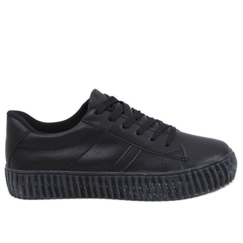 Black women's sneakers A6020 Black Black women's sneakers A6020 Black