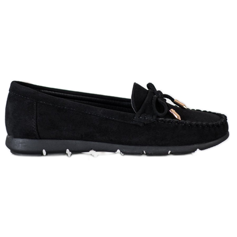 Renda Black loafers