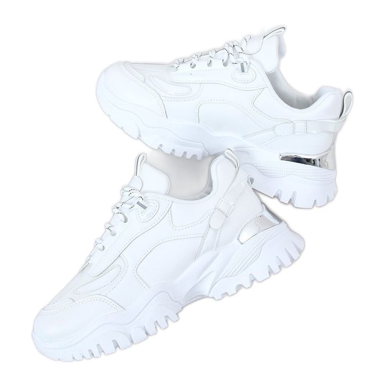 White 9931 White sports shoes