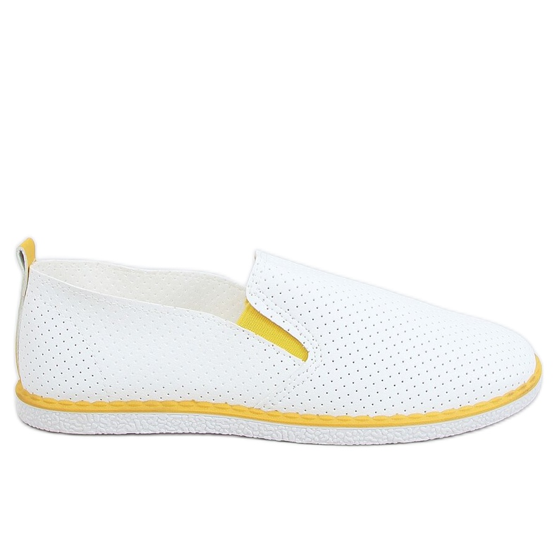 Sneakers slip-on white AA620 Yellow