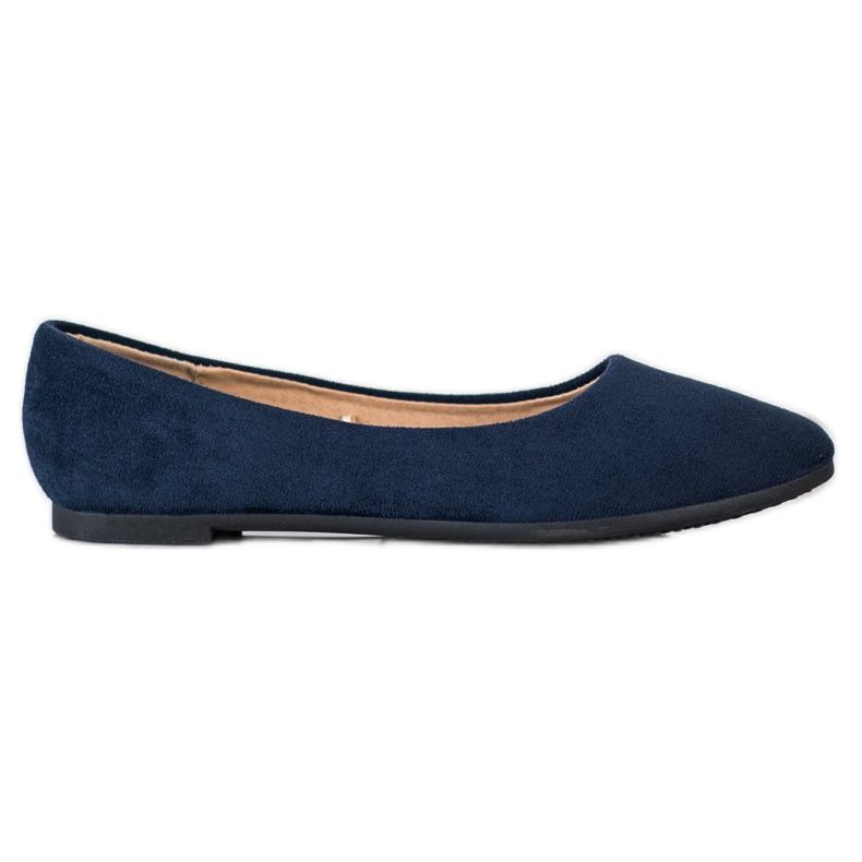 Classic VINCEZA ballerinas navy blue
