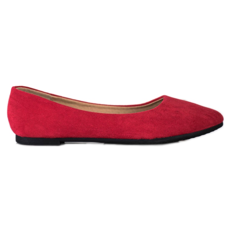 Classic VINCEZA ballerinas red