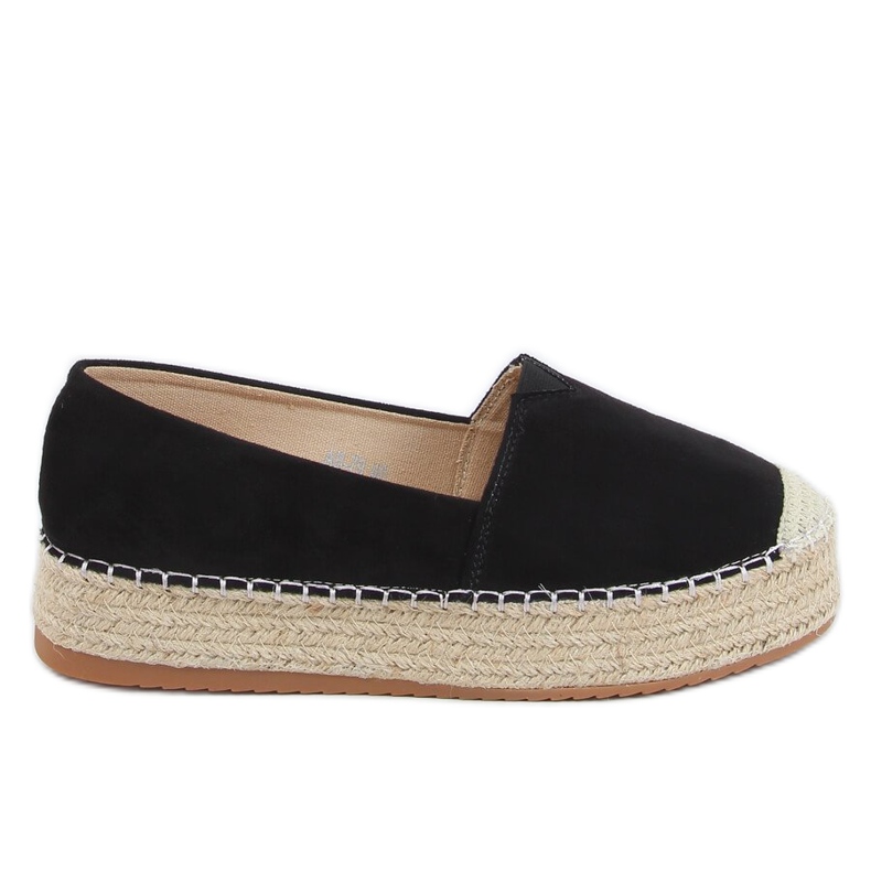 Black women's espadrilles AB-79 Black
