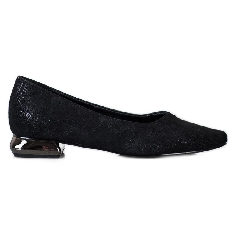 Pumps With Silver Heel VINCEZA black Pumps With Silver Heel VINCEZA black