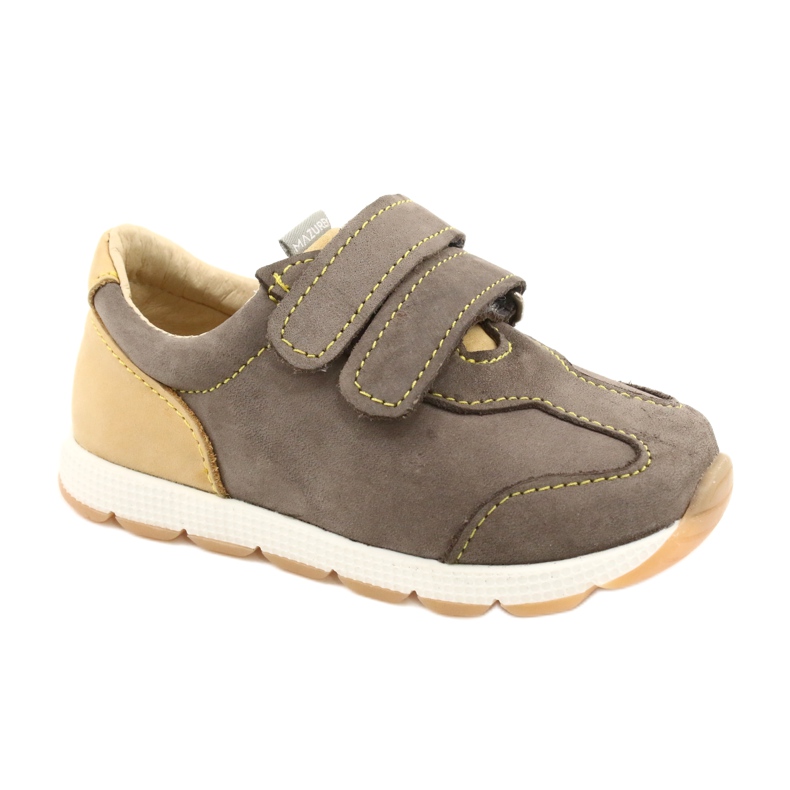 Mazurek Leather boys' shoes 1362 brown Velcro Mazurek Leather boys' shoes 1362 brown Velcro