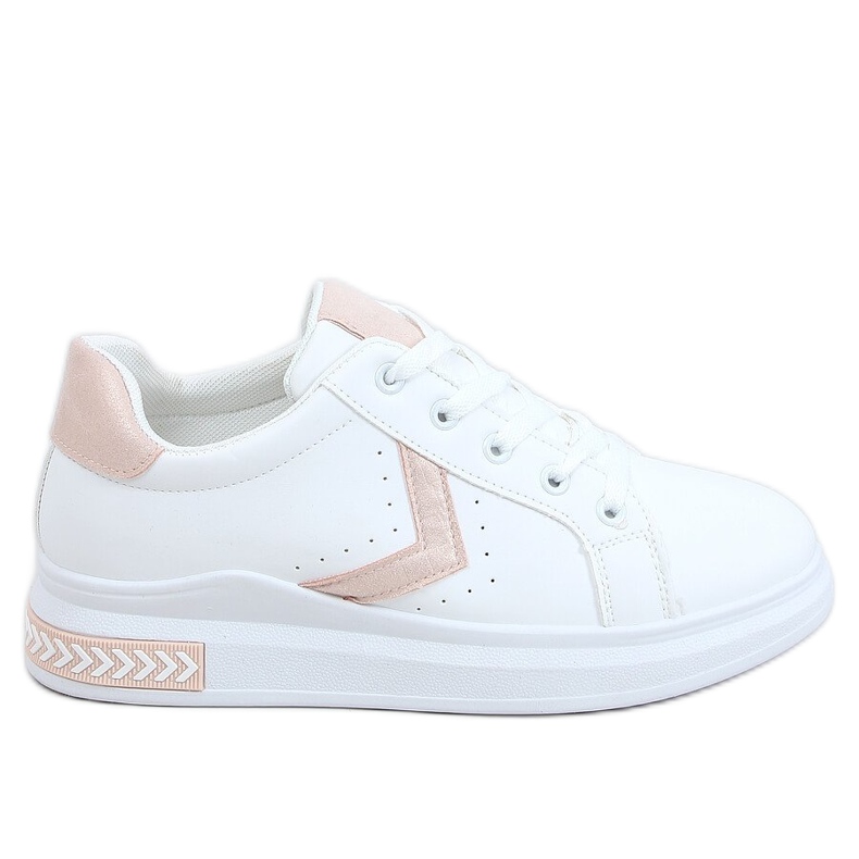 White women's sneakers CC-40 Pink