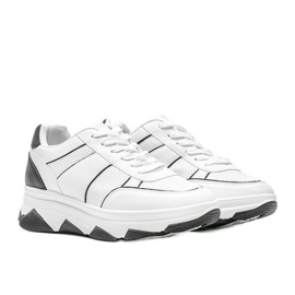 Black and white sneakers from Julissa