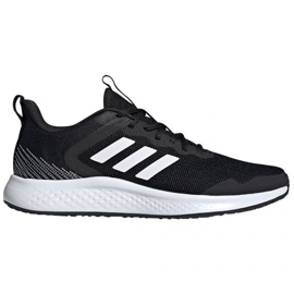 Adidas Fluidstreet M FW1703 running shoes black Adidas Fluidstreet M FW1703 running shoes black