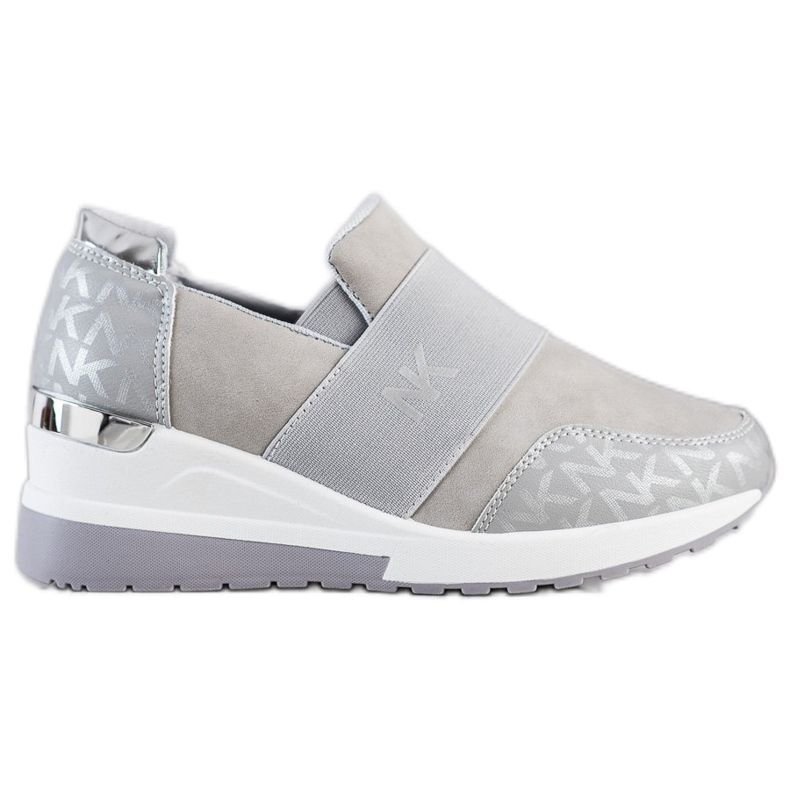 SHELOVET Slip-on Gray Sneakers grey SHELOVET Slip-on Gray Sneakers grey