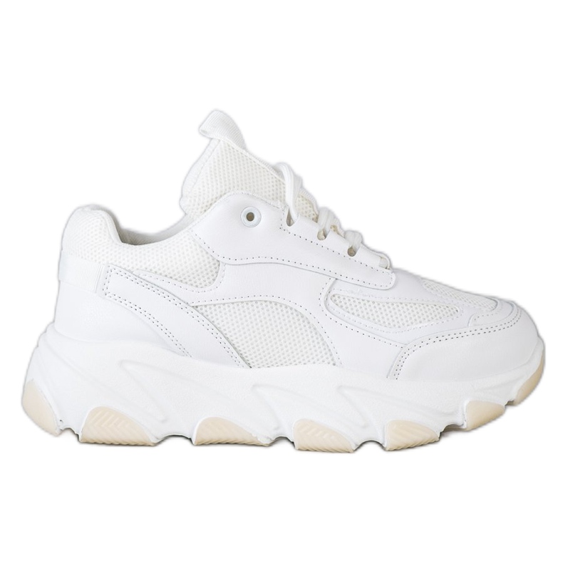 Bella Paris Sneakers On The Platform white