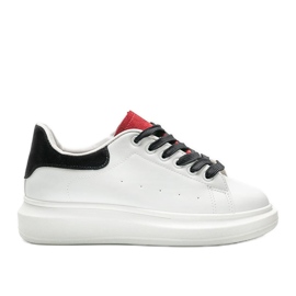 Chunky Lauryn sole sneakers in white