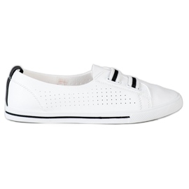 SHELOVET Slip-on Low Sneakers white