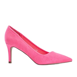 Pink neon pumps on a Caitlyn stiletto heel
