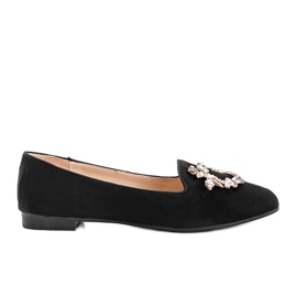 Black women's Brille loafers Black women's Brille loafers