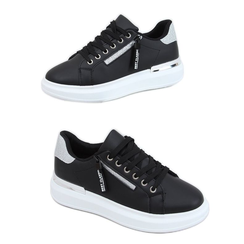 Black women's sneakers F006 Black Black women's sneakers F006 Black