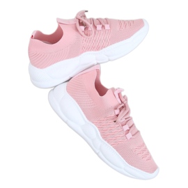 Pink LA40 Pink socks sports shoes