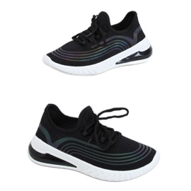 Black 3436 Black socks sports shoes Black 3436 Black socks sports shoes