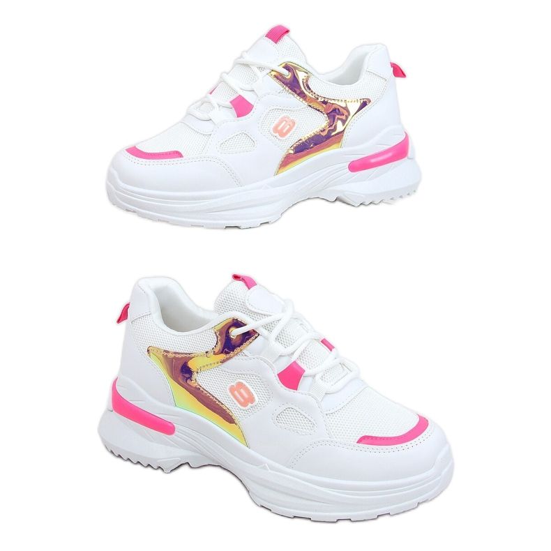 Women's sports shoes white and pink HX-68 Red Women's sports shoes white and pink HX-68 Red