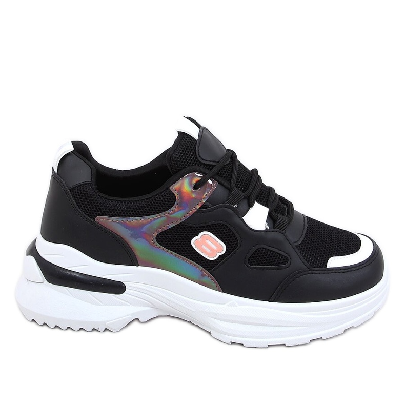 Black women's sports shoes HX-68 Black Black women's sports shoes HX-68 Black